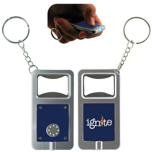 LED Key Tag with Bottle Opener