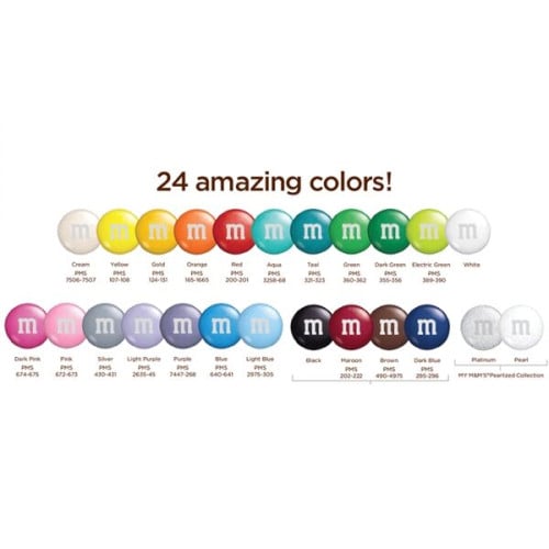 1.5 oz. Color Choice M&M'S® in Silver Tin Custom Printed Lid