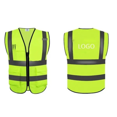 Reflective Safety Vest with Pocket