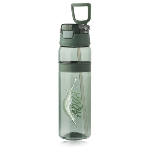 28 oz Plastic Water Bottle w/ Carrying Handle