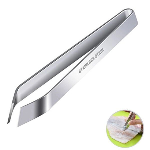 Stainless Steel Fish Bone Tweezers
