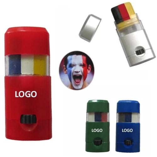 3 Colors Fan Face Paint