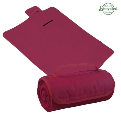 Recycled Roll-Up Blanket
