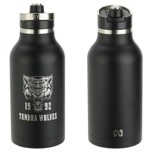 NAYAD® Traveler 64 oz Stainless Double-wall Bottle with Twi