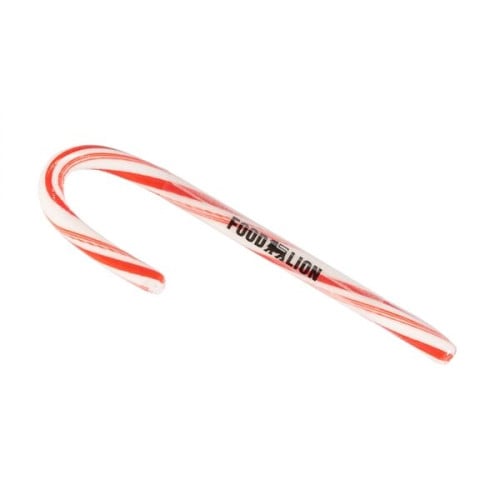 Large Candy Cane with Label