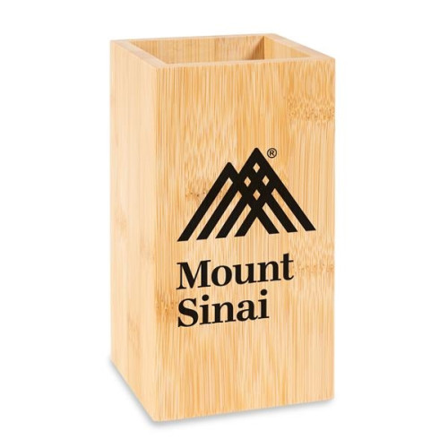 Eco-Friendly Bamboo Kitchen Utensil Holder