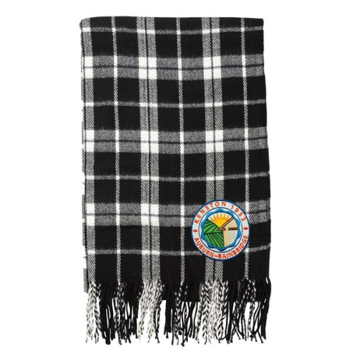 Plaid Blanket Scarf