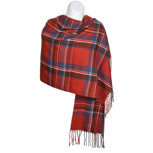 Plaid Blanket Scarf
