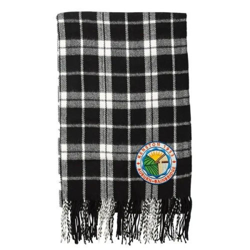 Plaid Blanket Scarf