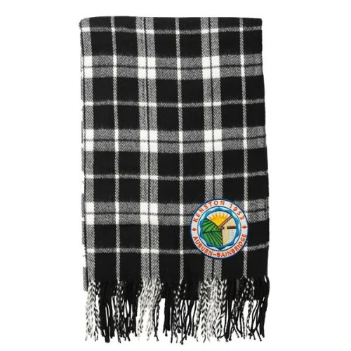 Plaid Blanket Scarf