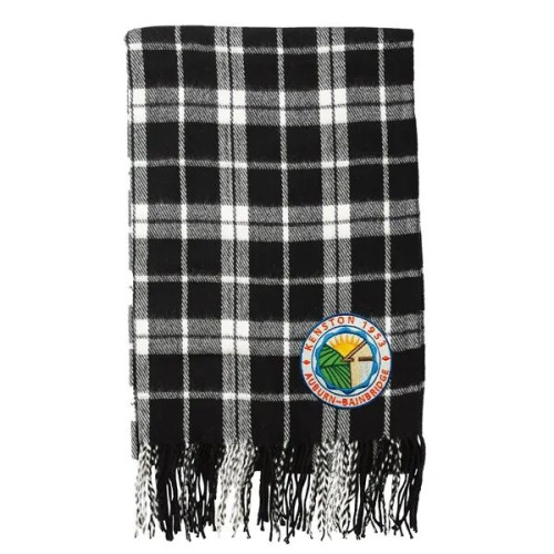 Plaid Blanket Scarf