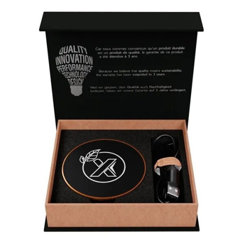 SCX Innovative Design™ Maple Wood 10W Wireless Charger