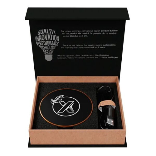 SCX Innovative Design™ Maple Wood 10W Wireless Charger