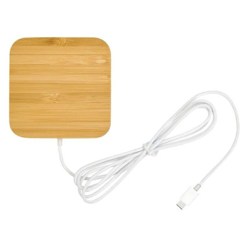 Good Value™ Bamboo Magnet-Hold 15W Wireless Charger
