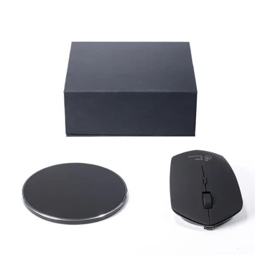 SCX Innovative Design™ Wireless Charging Mouse & Wireless...