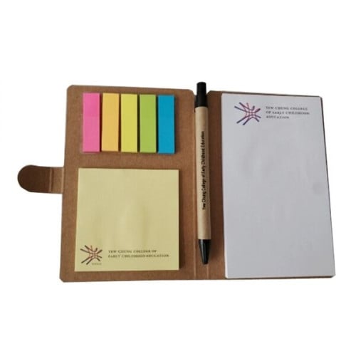 Kraft Notepad with Pen