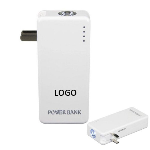 5000mAh Power Bank With Flashlight