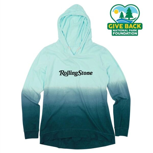 ACE Ladies Ombre Long Sleeve Hooded T-shirt