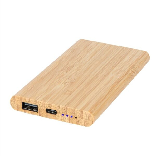 5,000 mAh Bamboo Type-C Power Bank