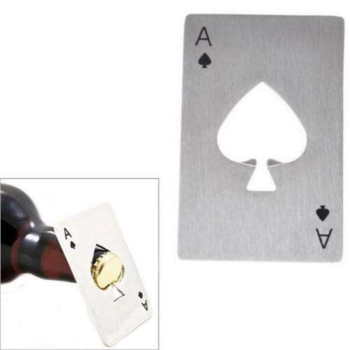 Poker Card Shaped Bottle Opener