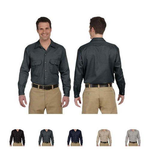 Unisex Long-Sleeve Work Shirt