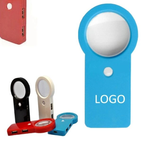 Magnifying Glass USB Hub