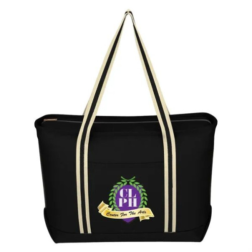 Large Cotton Canvas Admiral Tote Bag