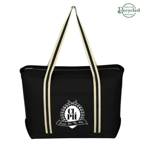 Large Cotton Canvas Admiral Tote Bag