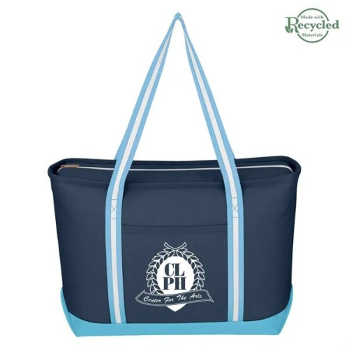 Large Cotton Canvas Admiral Tote Bag