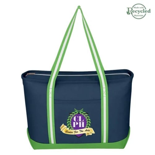 Large Cotton Canvas Admiral Tote Bag