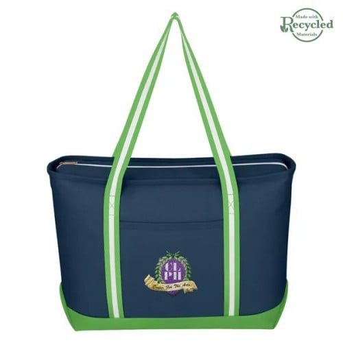 Large Cotton Canvas Admiral Tote Bag