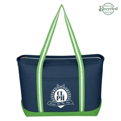 Large Cotton Canvas Admiral Tote Bag