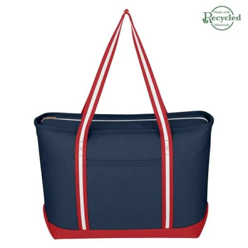 Large Cotton Canvas Admiral Tote Bag