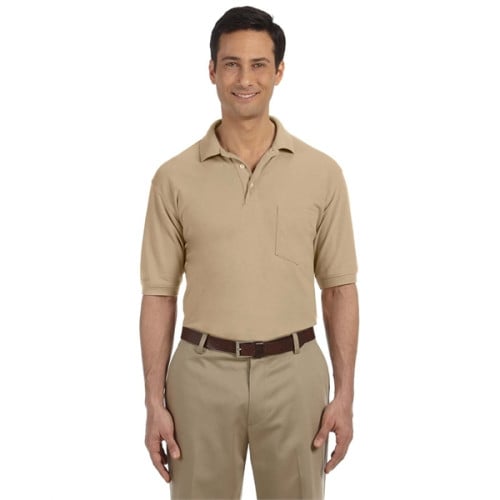 Men's 5.6 oz. Easy Blend™ Polo with Pocket