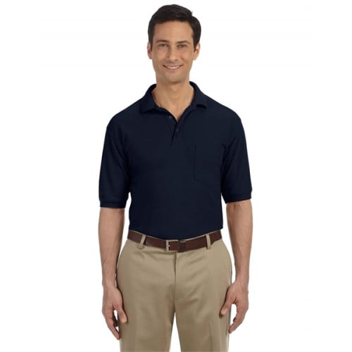 Men's 5.6 oz. Easy Blend™ Polo with Pocket