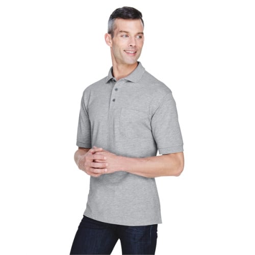 Men's 5.6 oz. Easy Blend™ Polo with Pocket