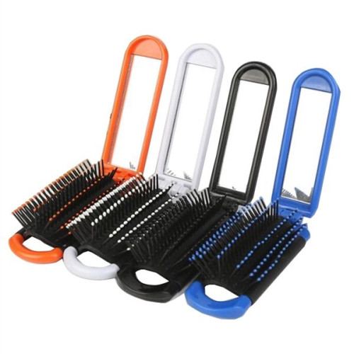 Folding Comb with Mirror