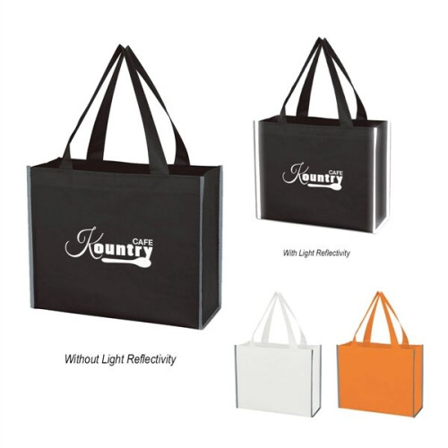 Laminated Reflective Non-Woven Shopper Bag