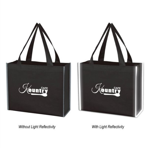 Laminated Reflective Non-Woven Shopper Bag