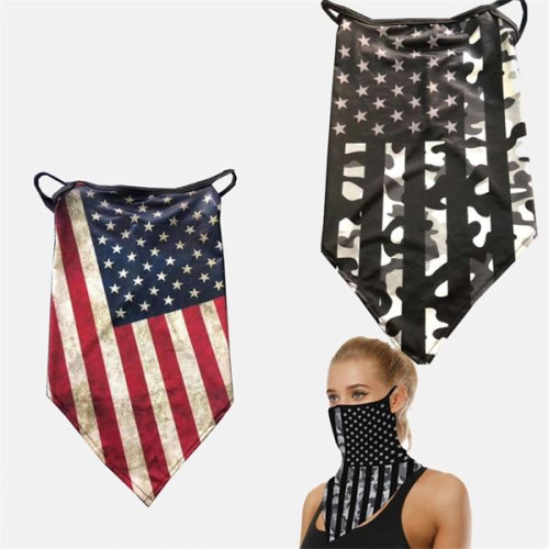 Full Color Face Bandana Mask With Ear Loop