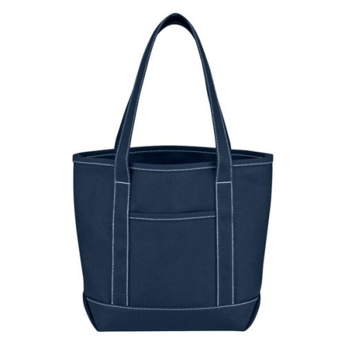 Small 24 Oz. Recycled Cotton Canvas Yacht Tote Bag