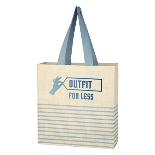 Dash Jute Tote Bag