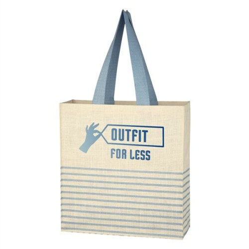 Dash Jute Tote Bag