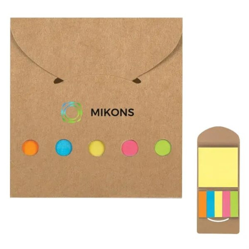 Sticky Notes And Flags In Pocket Case