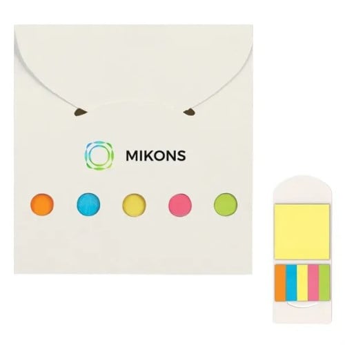 Sticky Notes And Flags In Pocket Case