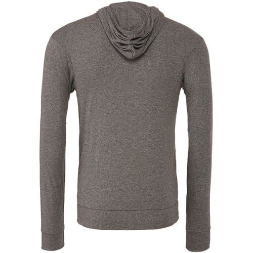 Unisex Triblend Full-Zip Lightweight Hoodie