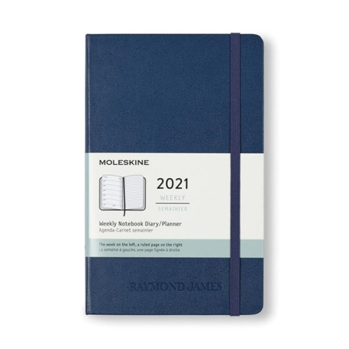 Moleskine® Hard Cover Large 12-Month Weekly 2021 Planner