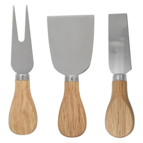 3-Piece Bamboo Cheese Server Kit