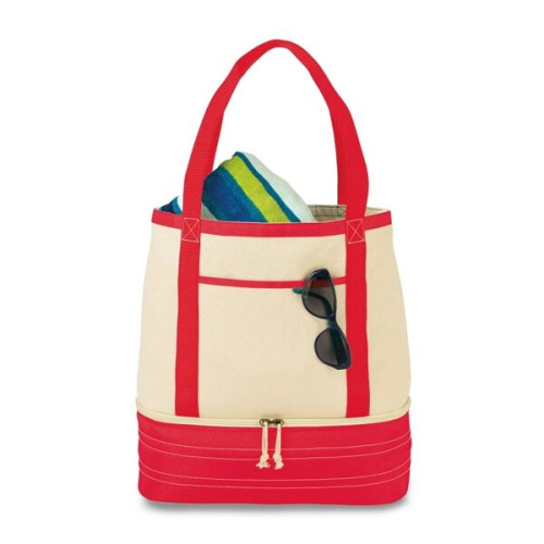 Coastal Cotton Insulated Tote