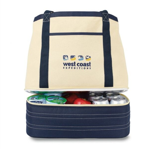 Coastal Cotton Insulated Tote